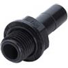 Raccordo innesto rapido diritto filettatura cilindrica BSP M. 3/8" codolo mm8