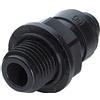 Raccordo innesto rapido dirittto filettatura cilindrica BSP M. 1/2" tubo mm 15