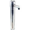 Rubinetto a colonna 3 vie inox BALANCE con pulsanti incisi laser
