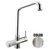 Miscelatore 5 vie ZURIGO colore Cromo Satinato con sistema PWP
