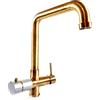 Miscelatore 5 vie ZURIGO colore Bronzo Spazzolato con sistema PWP
