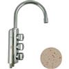 Rubinetto 3 vie C30 colore Granito Avena Fragranite