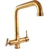 Miscelatore 4 vie SIENA colore Bronzo Spazzolato con sistema PWP