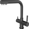 Miscelatore 4 vie TAMIGI colore Nero Opaco