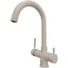 Miscelatore 4 vie DANUBIO colore Granito Avena Fragranite