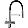 Miscelatore 3 vie LUCCA crmato per purificatore con molla