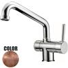 Miscelatore 3 vie VERONA colore Rame Spazzolato con sistema PWP
