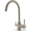 Miscelatore 3 vie con acque separate ADIGE per purificatori Colore Granito Avena Fragranite