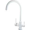 Miscelatore 3 vie con acque separate ADIGE per purificatori Colore Bianco