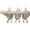 Elettrovalvola 3 vie 24V DC M. 1/4" uscita 3 X Ø 1/4" ad incalzamento