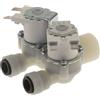 Elettrovalvola 2 vie 220V M. 3/4" X F. 2 X 8 MM ad innesto con riduttore portata