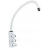 Rubinetto 3 vie C40 Colore Bianco