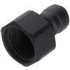 Raccordo innesto rapido diritto filetto cilindrico BSP con base conica F. 1/2" tubo mm 6