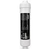 Filtro in linea Carbon Block al cocco Batteriostatico 11" x 2"1/2 dn. F. 1/4" 0,5 Mic. IC-11SCCB