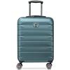 DELSEY PARIS - AIR ARMOUR - Valigia da Cabina Rigida Sottile - 55x40x20 cm - 34 L - S - Verde