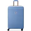 DELSEY PARIS - FREESTYLE - Borsone rigido 76 cm x 50 cm x 32 cm - 104 L - XL - Azzurro cielo