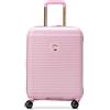 DELSEY PARIS - FREESTYLE - Valigia rigida da cabina 55 cm x 39 cm x 21 cm - 36 L - S Slim - Peonia