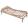 EVERGREENWEB MATERASSI & BEDS Evergreenweb - Rete Singola 90x200 a Doghe in Legno Naturale Faggio Alzata Manuale ALZA Testa e Piedi Pieghevole Ortopedica Base Letto o Materasso con Regolatori Rigidità 4 Gambe Smontabili, Offerta