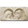 Giallobus - Quadro - 12 - Capezzale Moderno - Benedizione Sacra Famiglia - Beige - Tela Canvas Telaio Premium Alto Spessore - 140x70 - Pronto da Appendere - Quadri Moderni per la casa