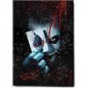 Giallobus - Quadro - 03 - Joker Card - Tela Canvas Telaio Standard - 70x100 - Pronto da Appendere - Quadri Moderni per la casa