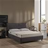 EVERGREENWEB MATERASSI & BEDS EVERGREENWEB Materasso Singolo 80x200 Alto 16 cm ORTOPEDICO lastra WaterFoam Bio + CUSCINO Memory Foam GRATIS, Rivestimento Bianco Traspirante, Trapuntatura Massaggiante ANALLERGICO per Reti o Letti