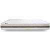 EVERGREENWEB MATERASSI & BEDS Evergreenweb - Materasso Memory Foam una Piazza e Mezza 120x190 Onda MASSAGGIANTE alto 24 cm ORTOPEDICO Fodera Antiacaro Sfoderabile Traspirante Lastra Waterfoam Ecologica 7 Zone Ergonomico OFFERTA