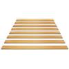 EVERGREENWEB MATERASSI & BEDS EVERGREENWEB - Kit 8 Doghe Letto in Legno RINFORZATE, lunghezza 89cm larghezza 6,4cm spessore 0,8cm - misura STANDARD, Listelli di ricambio in Faggio Multistrato ECOLOGICO, per tutte le Reti Singole