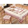 BIANCHERIAWEB SONNI CALDI E PROFONDI CON BIANCHERIAWEB Tovaglia Copritavolo Centrino Runner Tavola Tirolese Montagna Baita Monte Bianco 140x140 Monte Bianco