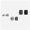 Giallobus - Appendiabiti da Parete - Hello Color 06 - Kit 6 pz - Vetro Acrilico - Kit 6 PCS. - Palette Colours 06 - Ganci attaccapanni e Accessori da Muro Decorativi