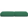 BIANCHERIAWEB Copriseduta per Divano Elasticizzato Antimacchia Genius in Tinta Unita Coppia Maxi Verde Oliva 1006