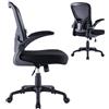 ZIK - Sedia Ufficio Scrivania con Braccioli, Sedia Ergonomica Posturale Girevole per Lavoro e Studio con Ruote, Dotata di Supporto Lombare ed Altezza Regolabile, Sedie Ergonomiche (Metallic)