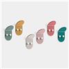 Giallobus - Appendiabiti da Parete - Hangup Circle Color 10 - Vetro Acrilico Up - Kit 6 PCS. - Ganci attaccapanni e Accessori da Muro Decorativi