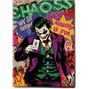Giallobus - Quadro - 08 - Joker Punk 01 - Tela Canvas Telaio Standard - 35x50 - Pronto da Appendere - Quadri Moderni per la casa