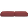 BIANCHERIAWEB Copriseduta per Divano Elasticizzato Antimacchia Genius in Tinta Unita Coppia Maxi Bordeaux 1003