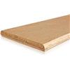 EVERGREENWEB MATERASSI & BEDS EVERGREENWEB - Kit 8 Doghe Letto in Legno RINFORZATE, lunghezza 159cm larghezza 6,4cm spessore 0,8cm misura STANDARD Listelli di ricambio in Faggio Multistrato ECOLOGICO per tutte le Reti Matrimoniali