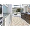 BIANCHERIAWEB Tappeto Passatoia Cucina Corsia Retro Antiscivolo Disegni New Varie Fantasie By Suardi 55x280 Nordic Beige