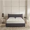 EVERGREENWEB MATERASSI & BEDS EVERGREENWEB - Materasso Matrimoniale 140x200 in Memory Foam 7 Zone Differenziate Ortopedico. Rivestimento anallergico e Traspirante. Made in Italy 100% con Cuscino Memory in Omaggio|City Plus