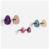 Giallobus - Appendiabiti da Parete - Harmony Color 03 - Kit 6 pz - Vetro Acrilico - Kit 6 PCS. - Palette Colours 03 - Ganci attaccapanni e Accessori da Muro Decorativi