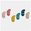 Giallobus - Appendiabiti da Parete - Hangup Circle Color 06 - Vetro Acrilico Up - Kit 6 PCS. - Ganci attaccapanni e Accessori da Muro Decorativi