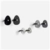 Giallobus - Appendiabiti da Parete - Harmony Color 06 - Kit 6 pz - Vetro Acrilico - Kit 6 PCS. - Palette Colours 06 - Ganci attaccapanni e Accessori da Muro Decorativi