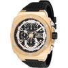 Invicta Racing Orologio da Uomo in acciaio inossidabile con movimento Quarzo - 47mm, Nero/Oro