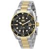 Invicta Pro Diver - Orologio da Donna in Acciaio Inossidabile con Movimento al Quarzo - 38 mm, Bicolore/Nero