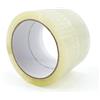 IMBALLAGGI 2000 - Nastro Adesivo Pacchi Trasparente Polipropilene 72Pz 7.5cm x 66mt x 76mm, Nastro Imballaggio per Scatole Cartoni e Scatoloni per Trasloco e Spedizioni, Resistente Strappo Silenzioso