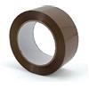 IMBALLAGGI 2000 - Nastro Adesivo Pacchi Marrone Polipropilene, 18 Pz 5cm x 132mtl x 76mm, Nastro Imballaggio per Scatole, Cartoni e Scatoloni per Trasloco e Spedizioni Resistente a Strappo Silenzioso