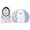 Alecto DBX-85 ECO - Baby monitor DECT con modalità ECO completa, bianco/blu