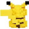 Bandai Kit di costruzione Pikachu Nanoblock, figura Pokémon 3D Deluxe, kit di costruzione Bandai, 12+ anni