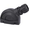 HARTING Han ECO 24B Custodia a manicotto, 1xM40 uscita cavo laterale, per 2 staffe (nella parte inferiore) Area di serraggio 16,0 mm -