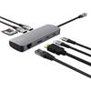 Trust Hub USB-C 8-in-1 HDMI 4K 60 Hz Gigabit Ethernet