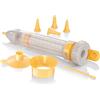 Tescoma 630536 Penna Decora Dolci con cinque beccucci e imbuto