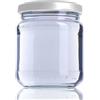 FERRAMENTA BONIFAZIO Barattoli Vasetti in vetro per la conservazione da 212 ml in confezione da 120 pezzi con TAPPO BIANCO per conservare marmellata, peperoncino,e non solo (120 pezzi da 212 ml)